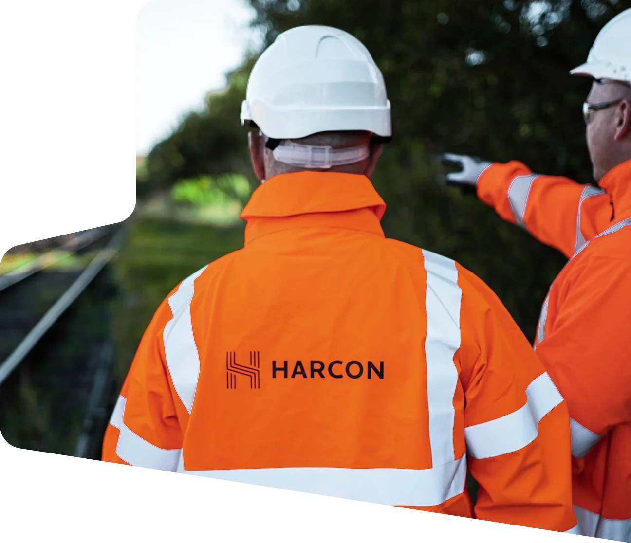 Harcon consultants working alongside a client team